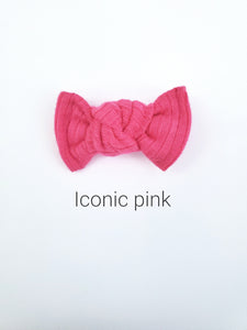 Iconic Pink | mini bow