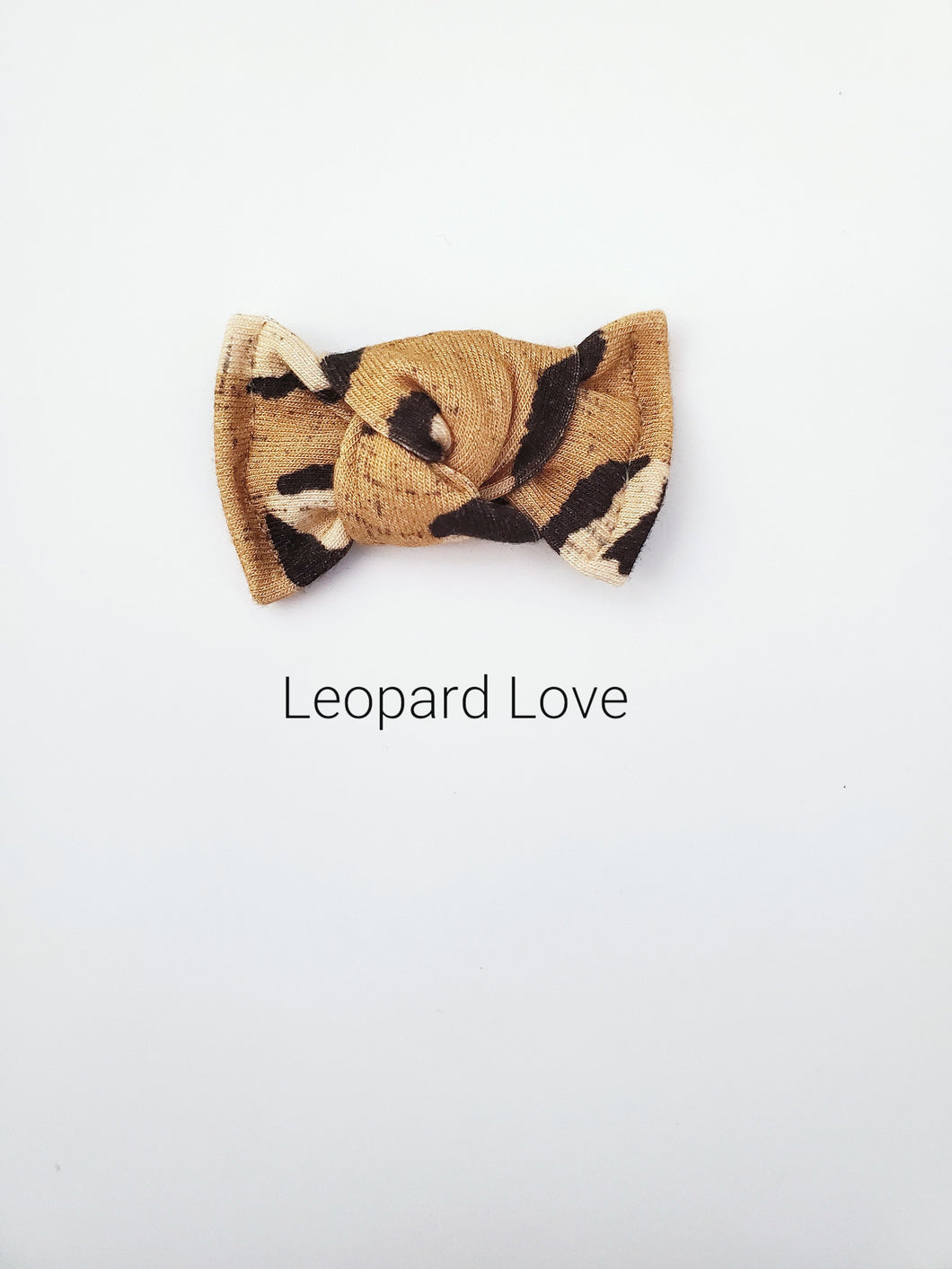 Leopard Love | mini bow