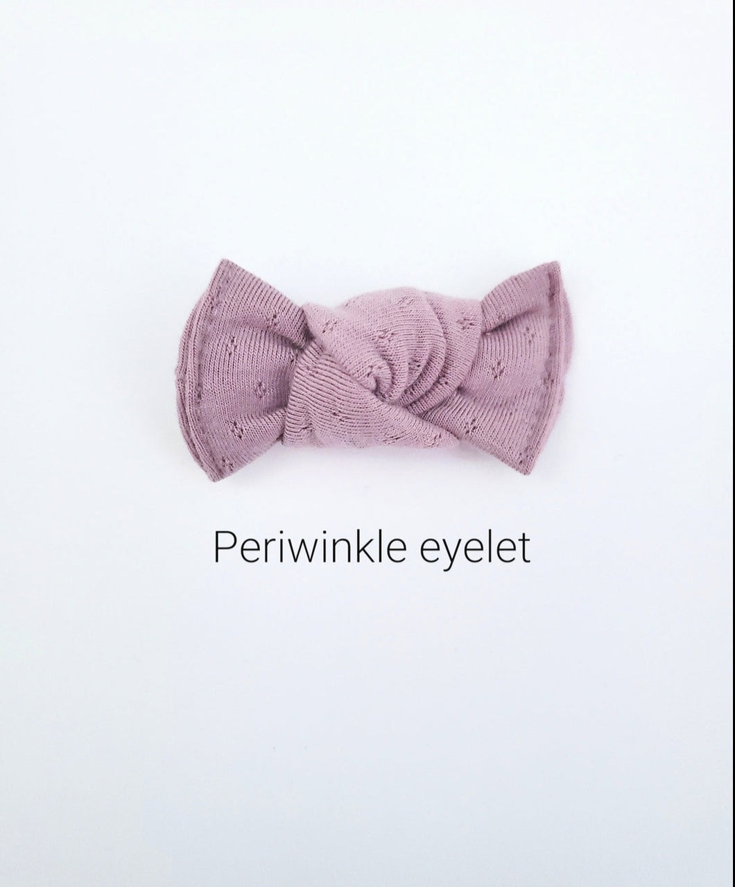 Periwinkle Eyelet | Mila Bow