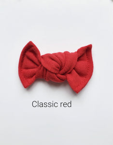 Classic Red | mini bow