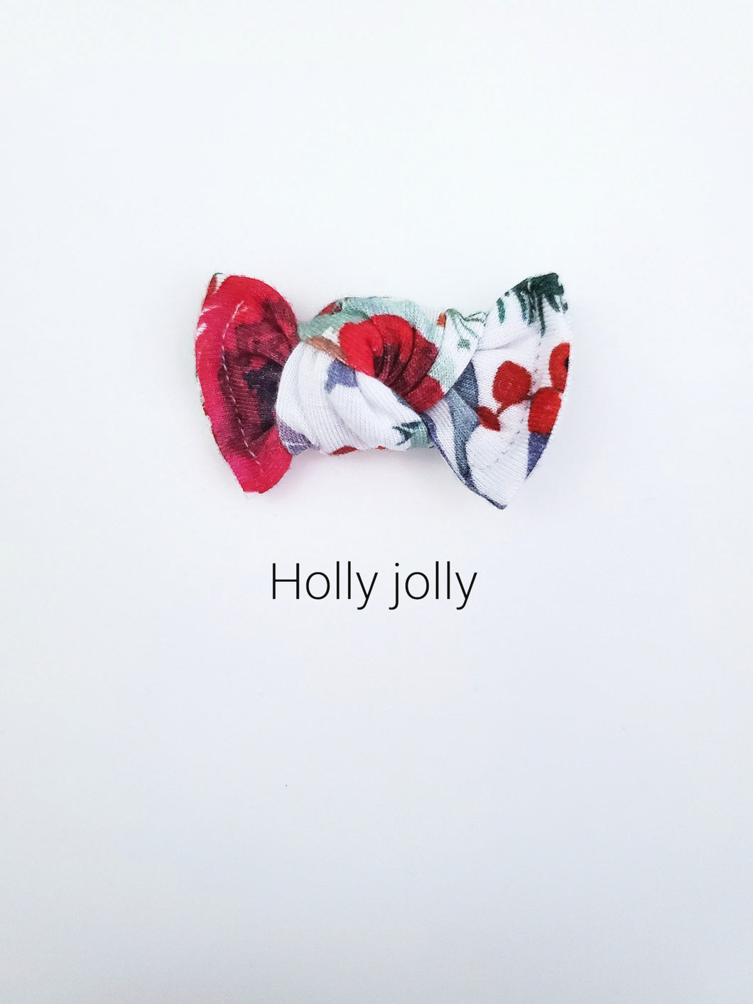 Holly Jolly | mini bow