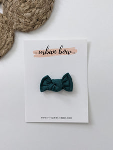 Forest Green | mini bow