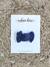 Load image into Gallery viewer, Cozy Navy | Mila Bow
