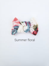 Load image into Gallery viewer, Summer Floral | mini bow
