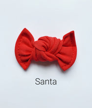Load image into Gallery viewer, Santa | mini bow
