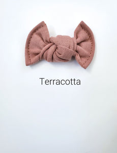 Terracotta | mini bow
