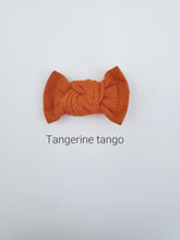Load image into Gallery viewer, Tangerine Tango | mini bow
