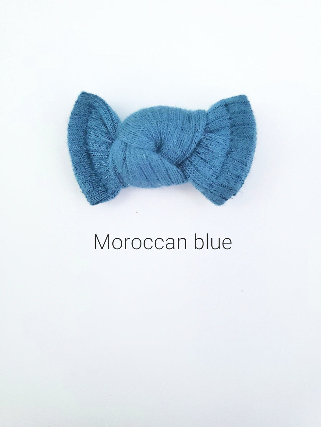Moroccan Blue | mini bow