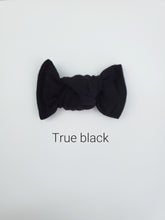 Load image into Gallery viewer, True Black | mini bow
